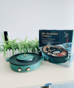 Nồi Lẩu Điện Đa Năng 2In1 Vừa Lẩu + Nướng CaTa