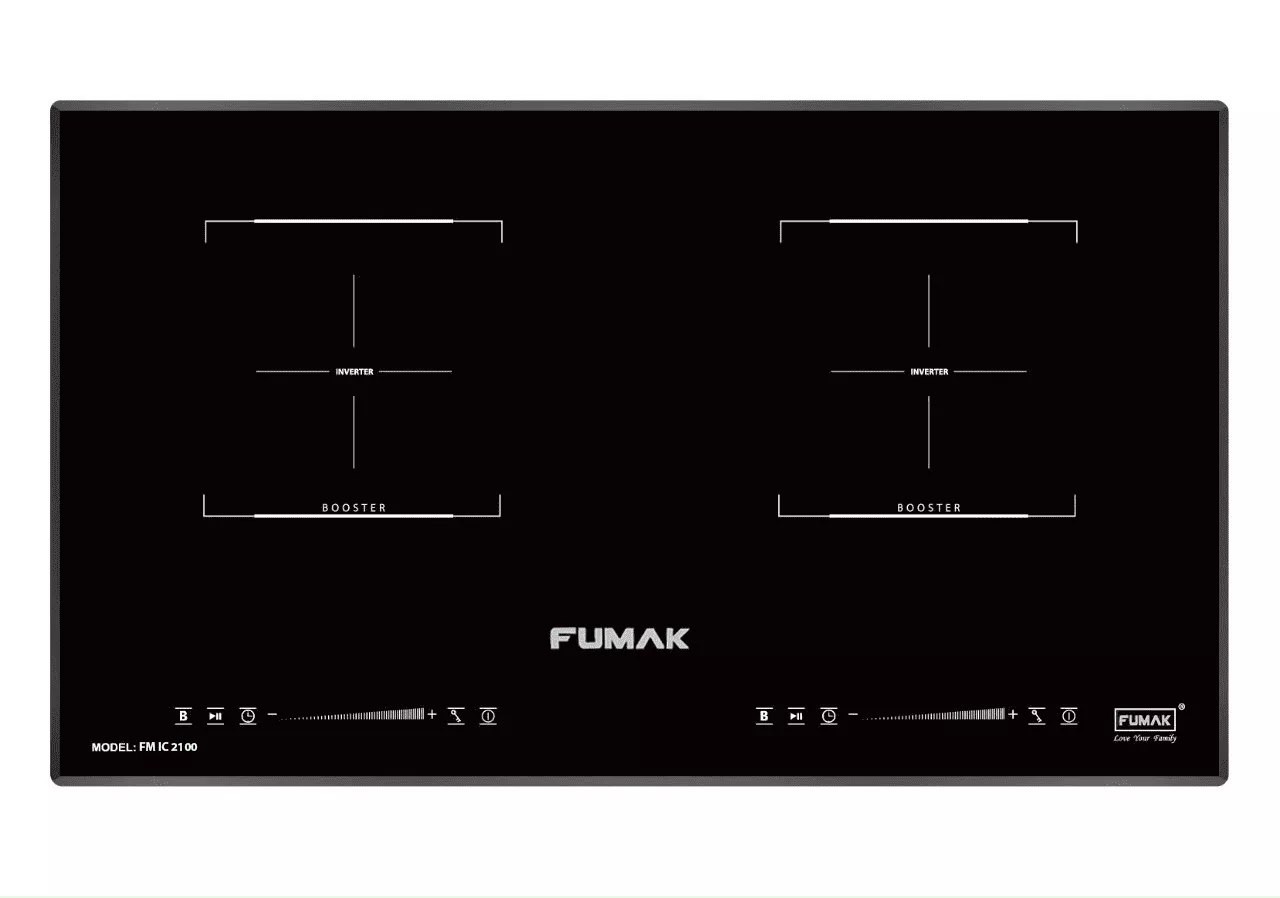 Bếp từ đôi Fumak FM-IC2100 (2 vùng từ)